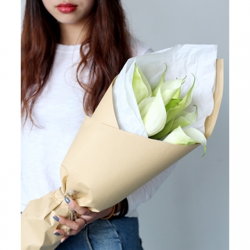 送女友马蹄莲可以吗?